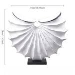 White And Black Resin Ornament Table Décor