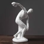 Blue Sportman Throwing Disc Table Décor