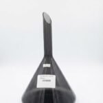 Black glass funnel‑shaped table vase for home décor and floral display in living room or dining area in Lagos