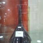 Black Gass Funnel Table Vase