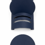 Premium metal and leather glass coaster for luxury coffee table protection and home styling in Lagos, Nigeria