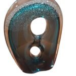 Glass Decor Vase Smoke Medium