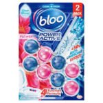 Bloo Power Active Twin Rim Block Flowers Pk6 Toilet Cleaning Agent