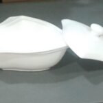 Small Triangle Soup Bowl With Lid