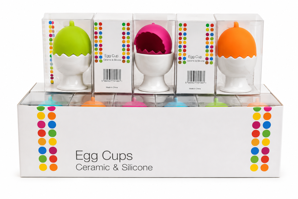 Egg cup holder with silicone lid for soft-boiled eggs, covered breakfast serving cup for kitchen use in Lagos
