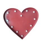 Heart Led Light Wall Art
