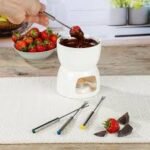 Chocolate Fondue Set With Fork S2