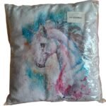 Unicorn Sequin Cushion Throw Pillow