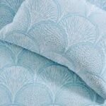 Sequin Cushion Turquoise Throw Pillow