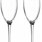 Hubby & Wifey Glass Flutes Set Of 2