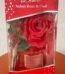 Red velvet rose oud diffuser 200ml with decorative roses and reeds on table in Lagos home décor setting in Lagos, Nigeria