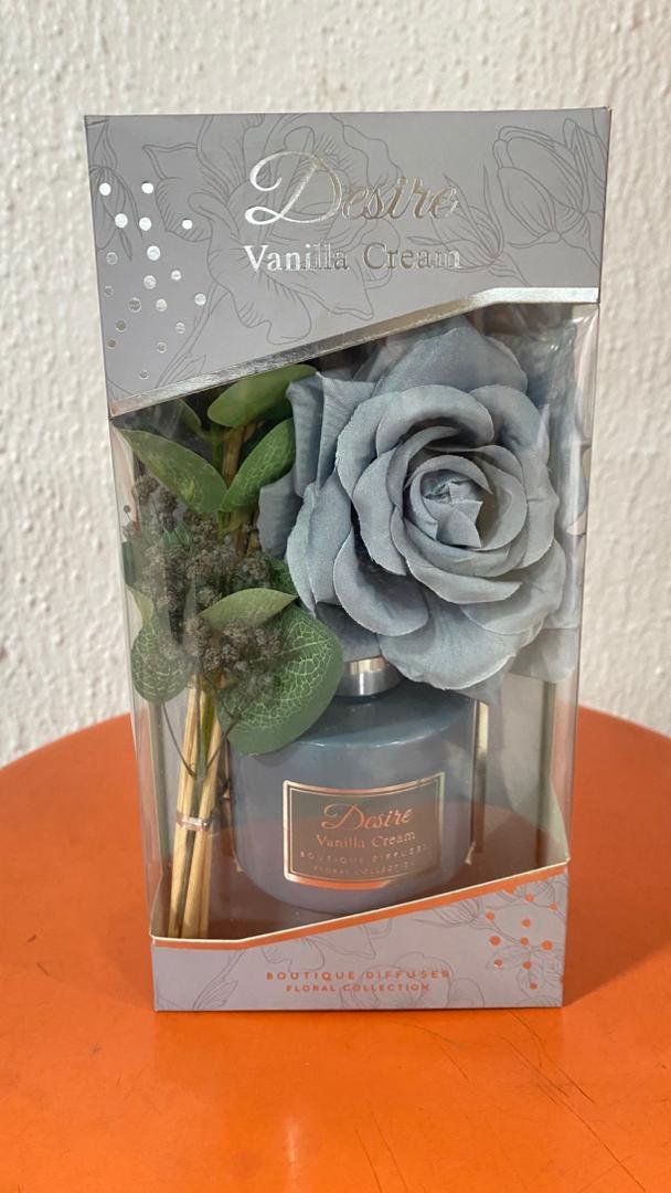 5010792475417 Vanilla Creme Diffuser Grey 100Ml - Image 1