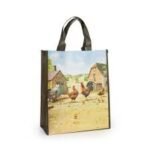 Cockerel & Hen Shopping Bag