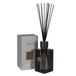 500Ml Square Glass Reed Diffuser Acacia Black