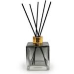 200Ml Square Glass Reed Diffuser Smokey