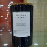 15Cm Large Glass Candle With Cork Lid Bl