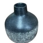 Raven Vase Black H210X200Mm Ceramic