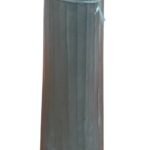 Ripples Nickel Cylindrical Vase Large