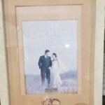 Amore Photo Frame With Crystal Rings 3 Tier Mount 5 X 7