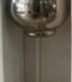 Tall 21cm grey glass tealight candle holder for elegant home and event décor in Lagos, Nigeria