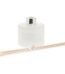 White Jasmine and Sea Salt Hestia reed diffuser in a 140ml glass bottle for home scenting in Lagos, Nigeria