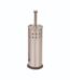 Luxury rose gold premier toilet brush for elegant bathroom décor in Lagos, Nigeria.