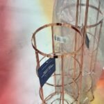 Toilet Roll Holder & Storer Rose Gold