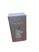 Kids Unicorn Ceramic Night Light – Cute LED Table Lamp for Bedroom & Nursery Décor
