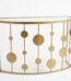 Champagne gold Farran console table with mirrored top for living room and entryway décor in Lagos Nigeria