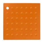 Silicone Pot Trivet Orange 17Cm X 17Cm Zing