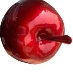 Red Apple Sculpture Hi Gloss Figurine