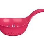 Colander W/Handle Hot Pink (Plastic)