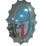 77X109Cm Oval Wall Mirror