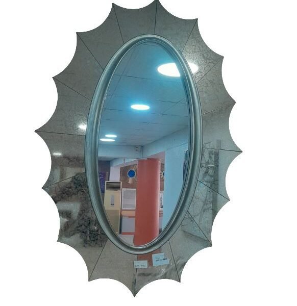 77x109cm oval wall mirror large decorative mirror for home interior décor in Lagos, Nigeria