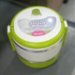 Round Lunch Box Set Green