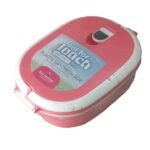 Plastic Lunch Box Red