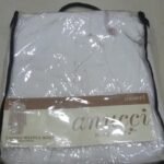 Ladies Waffle Bathrobe With Contrast Piping