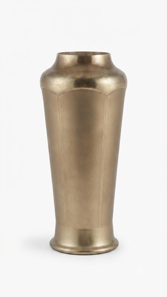 Bronze Glass Vase Bronze glass vase 14cm tall decorative home vase for flowers, table centrepiece and modern interior décor in Lagos