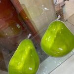 Lime Deep Pear Decorative Bowl 23X30X8.5Cm