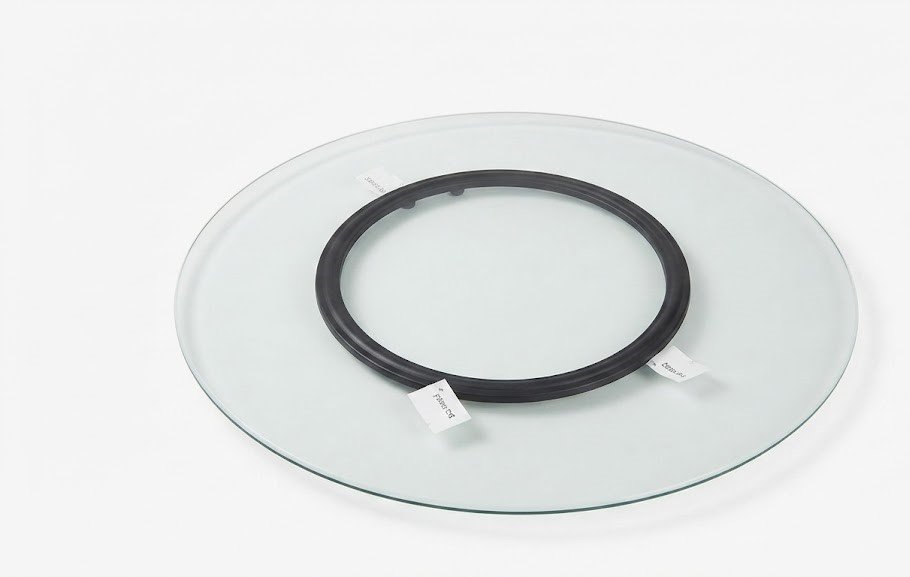 70cm Glass Lazy Susan Turntable 70cm glass lazy susan turntable round rotating tray for dining table use in Lagos, Nigeria