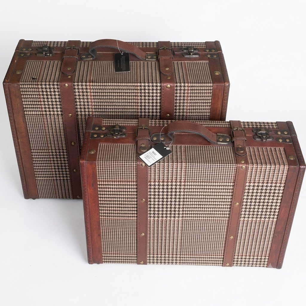Set of 2 storage chest boxes foldable organizer with lid and handle Lagos Nigeria