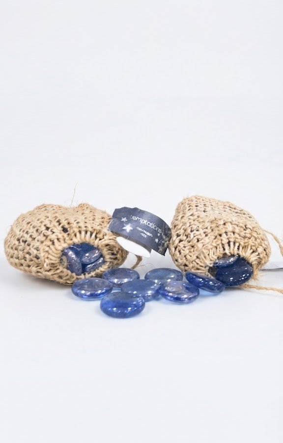 Temptation decorative pebbles for home décor, table styling, or vase filler