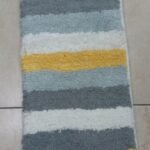 Stripe Bath Mat Ochre