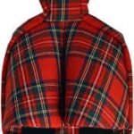 Foot Printed Check Bedside Floor Mat