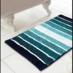 Tonal Stripe Bath Mat