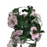 6"Rose Garland 4 Cols Asstd Flower