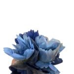 Sgl Lotus Blue Lt Blue Purple Sgl Flower 2 Cols Ass