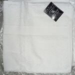 Vl - Bath Towel Popcorn Header -600Gsm - White 2X36
