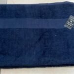 Vl - Bath Sheet Popcorn Header -600Gsm - Navy 2X24