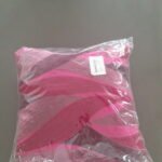 Banana Leaves Emb On Linen 43 X43 Throw Pillow